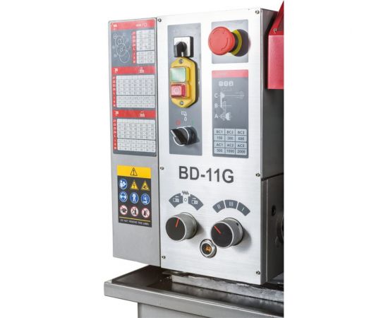 Токарный станок по металлу без СОЖ на подставке JET BD-11G 50000915M – изображение 3