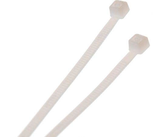 Хомут-стяжка Tech-Krep 4,2х300 белый нейлон 100шт - пакет накл. 139890 – изображение 3
