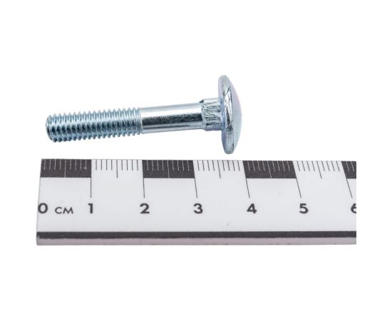 Мебельный болт с квадратом STARFIX М6x35 мм, DIN 603, 10 штук SMZ1-91798-10 – изображение 4