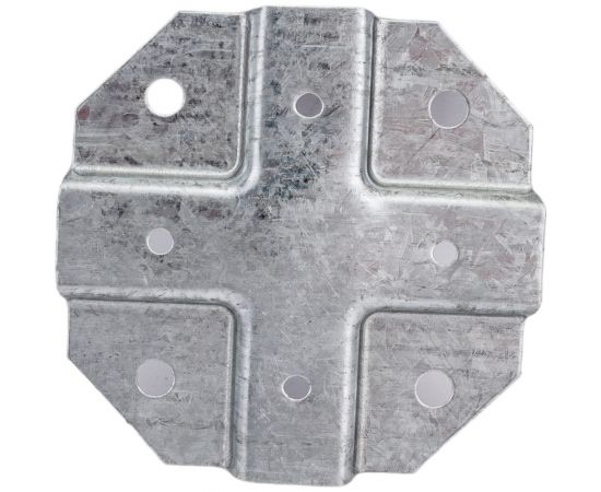 Краб-система Крепче Х-образный, оцинк., 20x20 мм, 50 шт. 2947683 – изображение 5