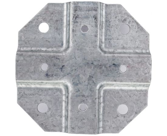 Краб-система Крепче Х-образный, оцинк., 20x20 мм, 50 шт. 2947683 – изображение 6