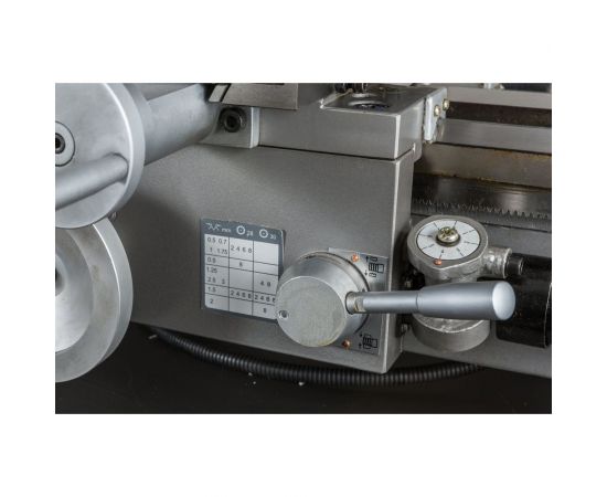 Токарный станок по металлу без СОЖ на подставке JET BD-11G 50000915M – изображение 8