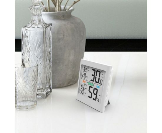 Цифровой термогигрометр с внешним датчиком BALDR B0135TH-WHITE – изображение 8