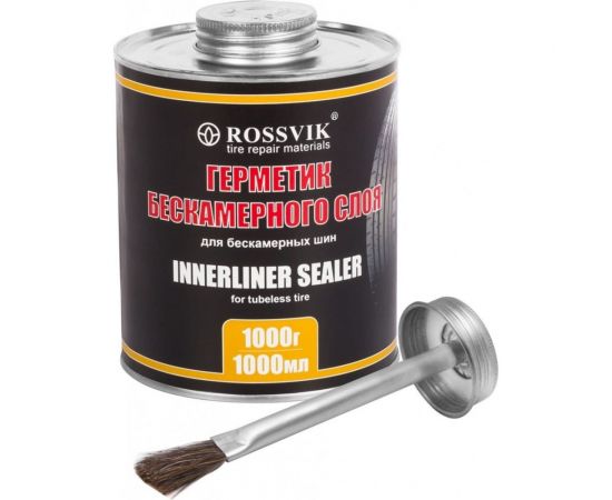 Герметик бескамерного слоя 1000 мл банка с кистью ROSSVIK НФ-00000284 