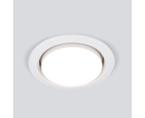 Встраиваемый светильник Elektrostandard 1035 GX53 WH белый комплект 10шт a043127 