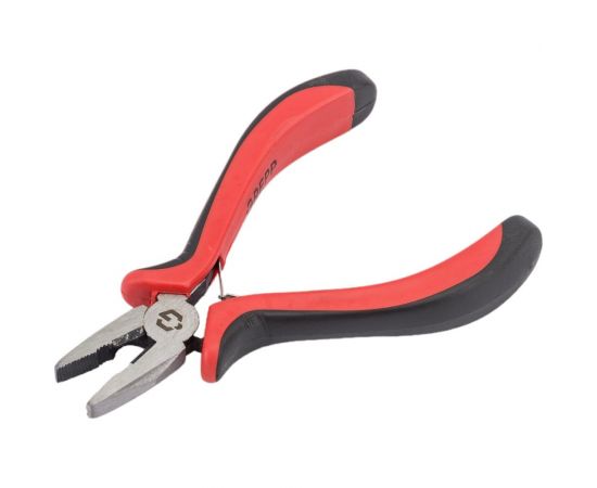 Круглогубцы мини Ladina GREPP никелированные, авторазжим, двухкомпонентная рукоятка, 125 мм 205-128 