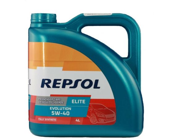 Синтетическое моторное масло REPSOL ELITE EVOLUTION 5W40 A3/B4/C3 4л 6052/R 6052R 