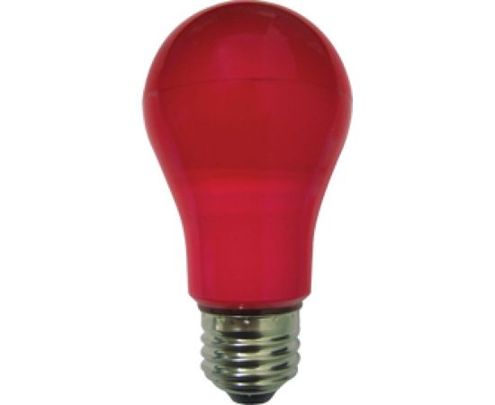 Светодиодная лампа Ecola classic LED color 8,0W A55 220V E27 Red Красная 360 композит 108x55 K7CR80ELY 