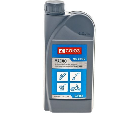 Масло 2-х тактное 1 л СОЮЗ МС2-0102Б – изображение 2