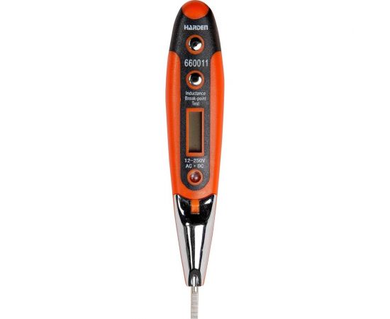 Многофункциональный тестер HARDEN с фонариком, AC-DC, 12-250V, CRV 660011 – изображение 3