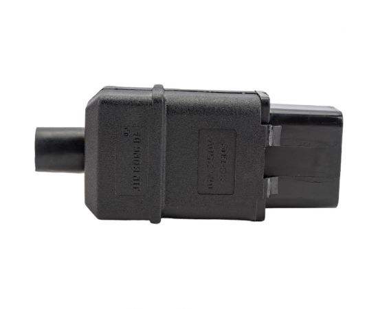 Разборная вилка Cabeus С19 16А, 250 V, черная IEC-320-C19 – изображение 3