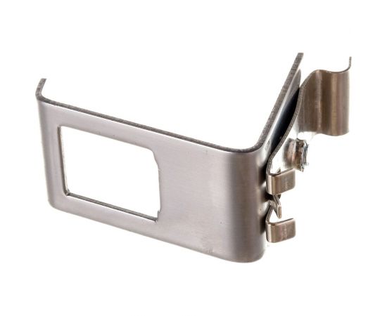 Рамка на DIN-рейку LANMASTER для установки модуля типа Keystone, металлическая LAN-DRF-1OK-M – изображение 2