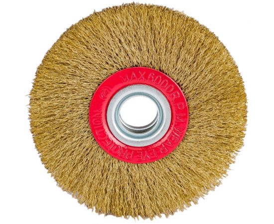 Щетка (корщетка) плоская, мягкая проволока, 125х22 мм S.E.B. 510XM-M12502 – изображение 3