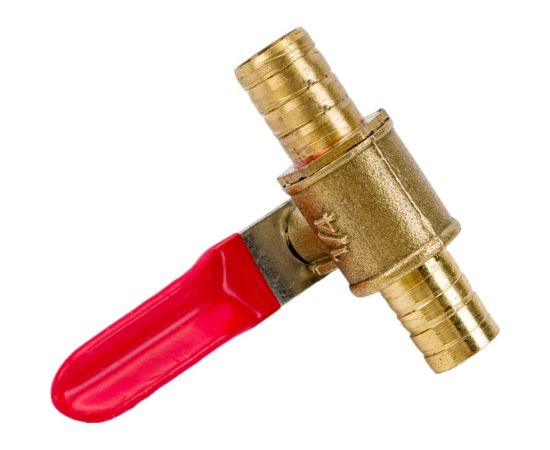 Краник шаровой латунный елочка под шланг 10 мм ARMA BV-10/10 – изображение 4