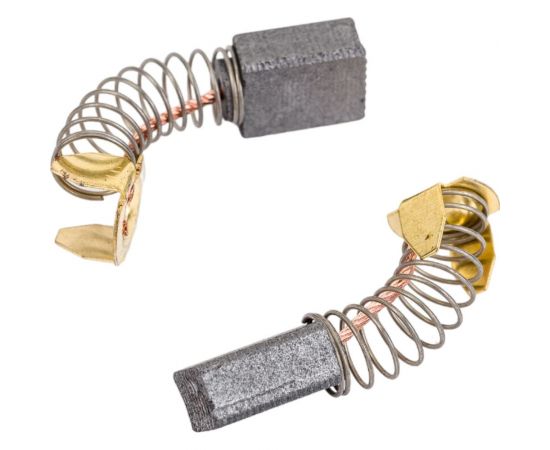 Комплект угольных щеток для электроинструмента Интерскол (пружина, пятак-уши), 6x10x13 мм, 2 шт COFRA SDI-34602 – изображение 2