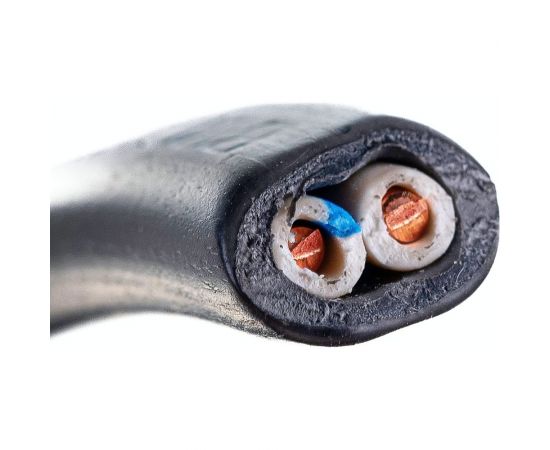 Кабель ВВГ-ПнгA-LS ULC 2х1.5 черный 5м ULС0048 – изображение 2