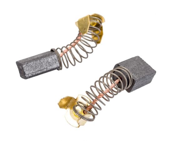 Комплект угольных щеток для электроинструмента Интерскол (пружина, пятак-уши), 6x10x13 мм, 2 шт COFRA SDI-34602 – изображение 5