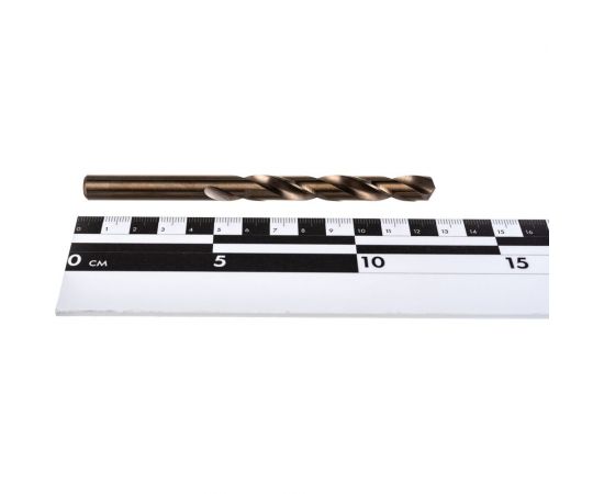 Сверло по металлу кобальтовое HSS-CO DIN-338 (10х87х133 мм) МастерАлмаз 10501595 – изображение 4