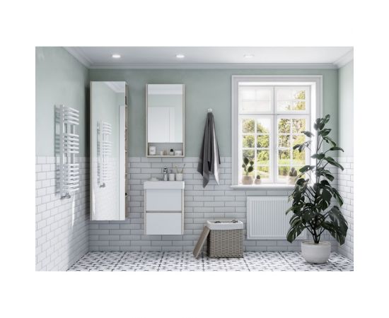 Тумба AQUATON Сканди 45 белый/дуб Верона, под умывальник Адриана-45 1A251601SDB20 00065163 – изображение 7