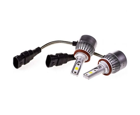 Автолампа-LED SKYWAY аналог ксенона H11C6 12/24V 26W 6000K 4000Lm 1-конт комплект 2 шт S08701005 