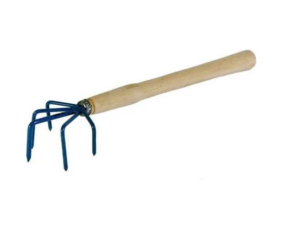 Рыхлитель Скобяной Р-5-1(с) пятизубый, с деревянным черенком 008997 