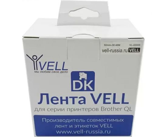 Лента Vell VL-B-DK 22223 Brother 320131 