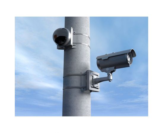 Кронштейн EMBODIMENT для камер видеонаблюдения/ угловое крепление/ серый EMB-CSC-G 