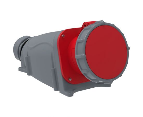 Стационарная розетка IEK ССИ-135, 63А-6ч/200/346-240/415В, 3Р+РЕ+N, IP67, MAGNUM PSN12-063-5 