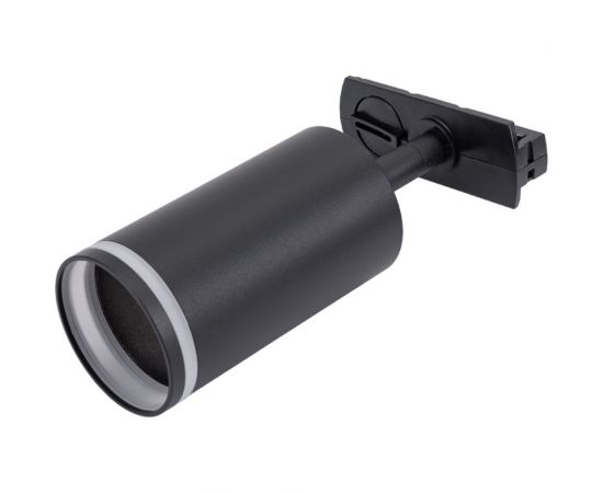 Трековый светильник ЭРА TR52 GU10 BK однофазный, под лампу GU10 матовый черный Б0054166 