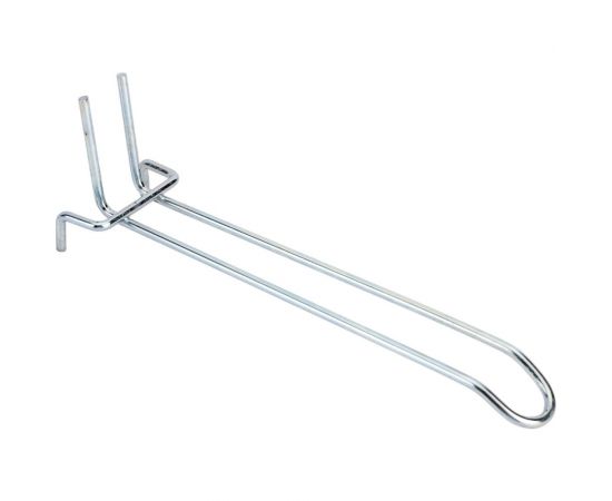 Одинарный крючок на перфорацию ООО ТД Ижпромсервис длина 200 мм, диаметр 4 мм, шаг 50 мм, 10 шт. НФ-00002438 