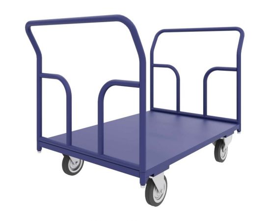 Платформенная тележка с двумя ручками RUSKLAD ТПД 7, 800x1400 мм, d200 мм ТПД 7 200 