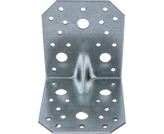 Крепежный усиленный уголок STARFIX 90х100х100 мм, белый цинк SMP-79585-1 