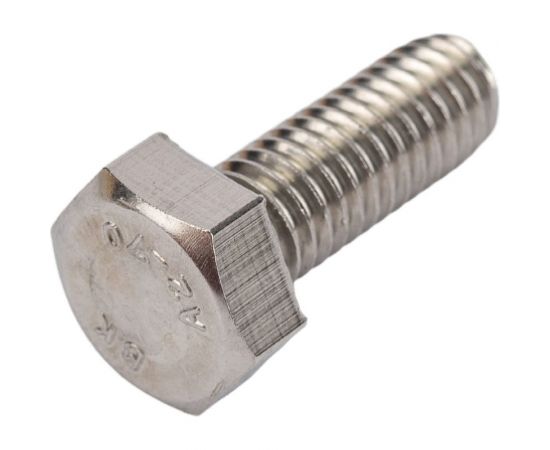 Болт Метиз-Эксперт М6х16 нерж. А2 DIN 933 уп. 100 шт. 00-00016410 – изображение 3