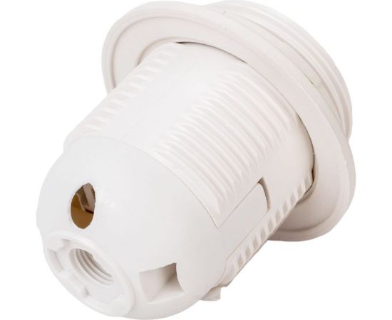 Патрон с кольцом ЭРА Е27, пластик, белый Б0043748 – изображение 3