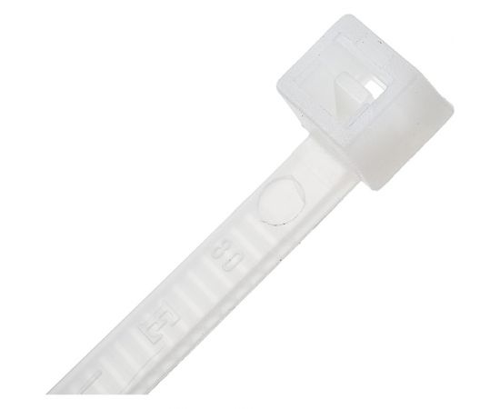 Нейлоновый хомут DKC 4.8х178 белый 100шт 25213SR – изображение 3