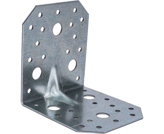 Крепежный усиленный уголок STARFIX 90х100х100 мм, белый цинк SMP-79585-1 – изображение 4