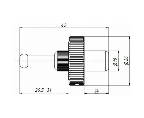 Электромеханический угловой малогабаритный замок Promix SM101.00, НО, белый, 12В, Promix-SM101.00 white – изображение 3