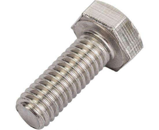 Болт Метиз-Эксперт М6х16 нерж. А2 DIN 933 уп. 100 шт. 00-00016410 – изображение 2