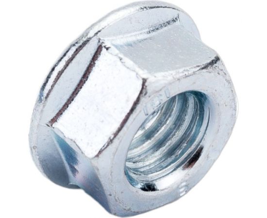 Гайка с фланцем STARFIX М8, цинк, класс прочности 6, DIN 6923, 50 шт. SMP1-66043-50 – изображение 5