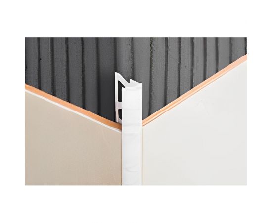 Раскладка наружная для плитки Ideal 8 мм, 2.5 м, 011 светло-бежевый Нп8 011 СВТ БЕЖ – изображение 3