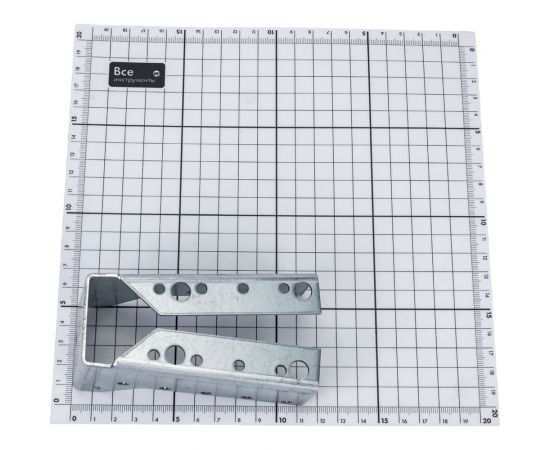 Держатель балки GAH ALBERTS перфо., оц., 40x110 мм 353926 – изображение 2