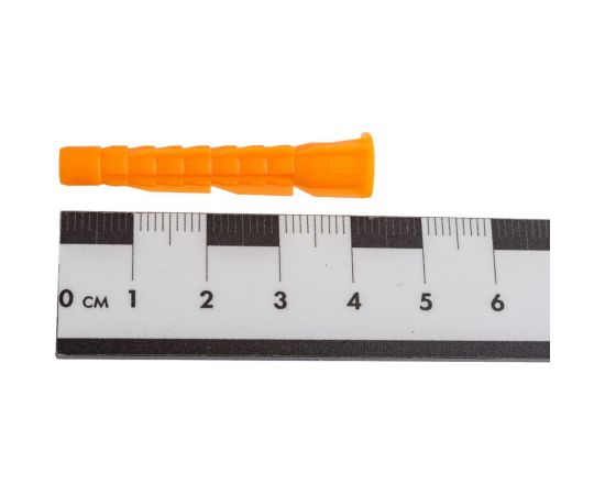 Распорный дюбель STARFIX 6x42 мм тип U с бортиком 100 штук SMP2-38260-100 – изображение 3