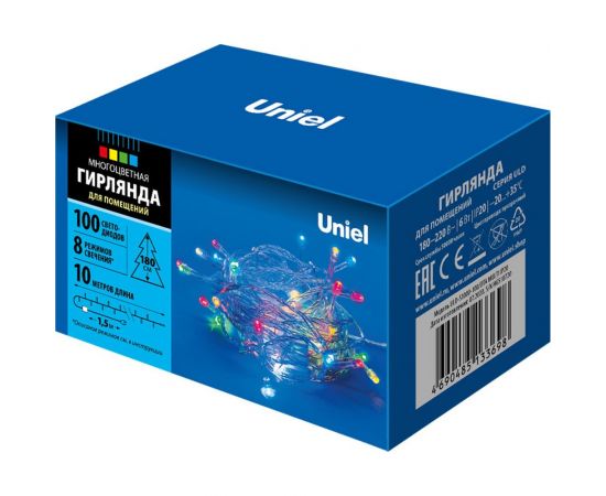 Светодиодная гирлянда Uniel ULD-S1000-100/DTA MULTI, IP20 UL-00007199 – изображение 5
