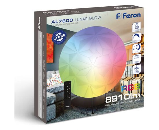 Светильник управляемый светодиодный FERON AL7800 Lunar glow, 90W, 3000К-6000K, 8910Lm, IP20 41747 – изображение 7