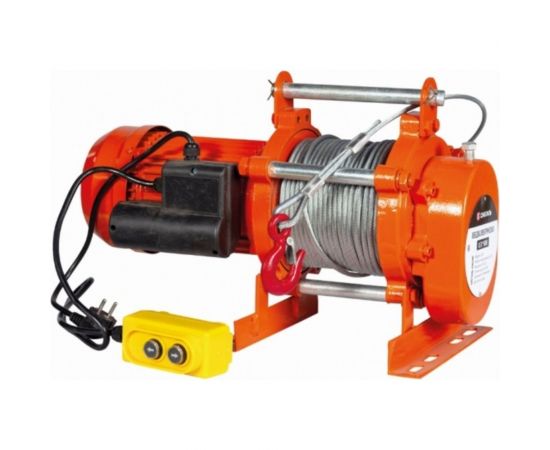 Электрическая лебедка Сибталь KCD, 500кг (220В) 60м, трос 060 3220 0560 