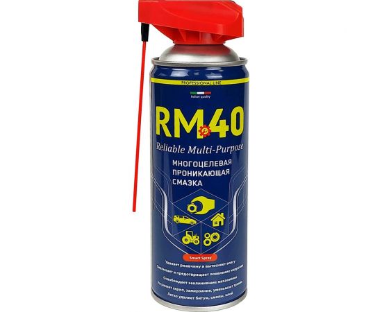 Многоцелевая проникающая смазка RM-40 450 мл (с регулируемым распылом) RM-767 