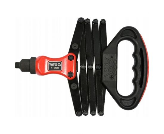 Заклепочник-гармошка 2,4-6,4мм YATO YT-36060 