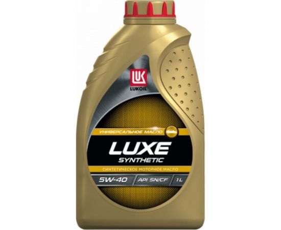 Моторное масло Лукойл ЛЮКС синтетическое SAE 5W-40, API SN/CF, 1 л 207464 