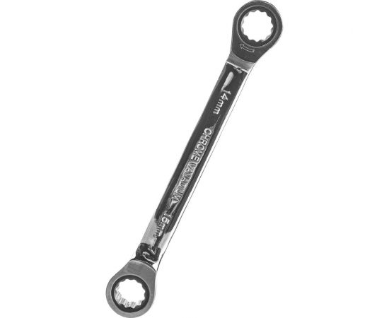 Накидной трещоточный ключ 14х15мм на держателе ЭВРИКА ER-71415H – изображение 2