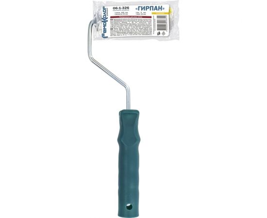 Малярный мини-валик РемоКолор ""Гирпан"" с рукояткой, ось 6 мм, D 15 мм, 100 мм 06-1-326 – изображение 3